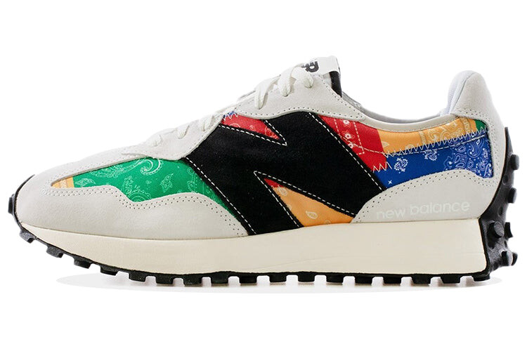 

Кроссовки Shoe Palace x New Balance 327 Unity Patchwork Bandana, белый