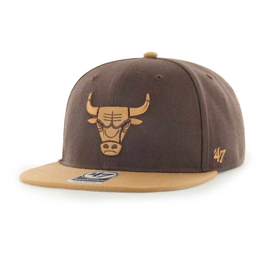 

Бейсболка 47 Chicago Bulls, коричневый