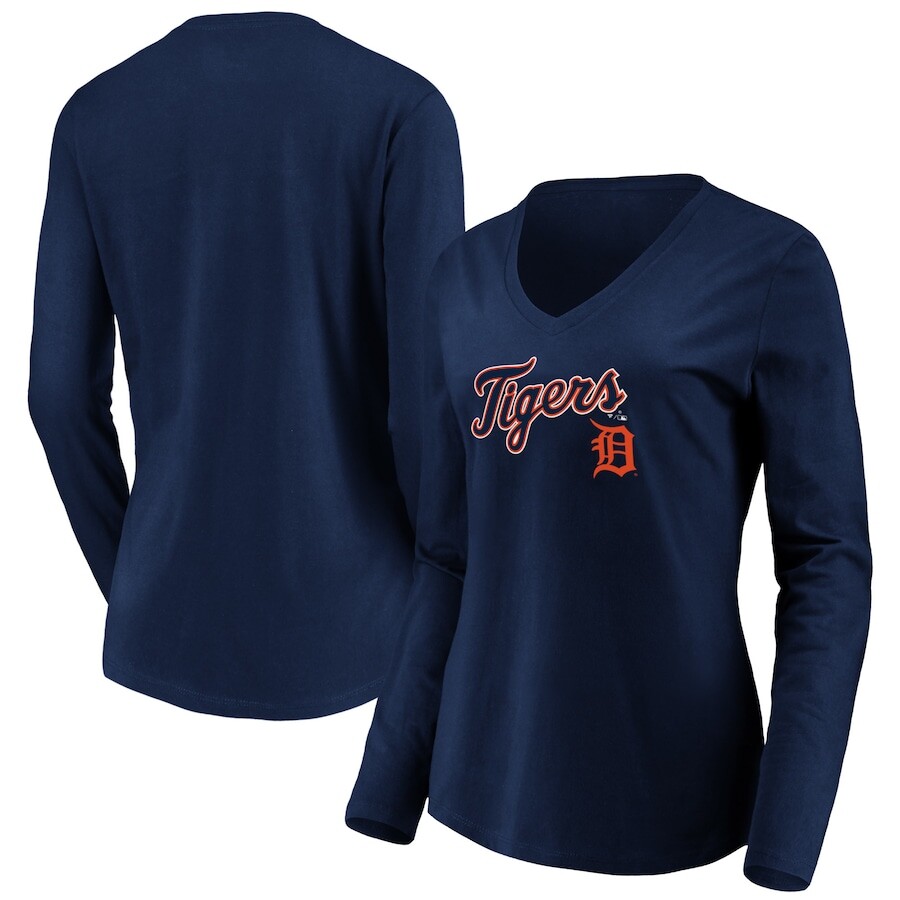 

Футболка с длинным рукавом Fanatics Branded Detroit Tigers, нави