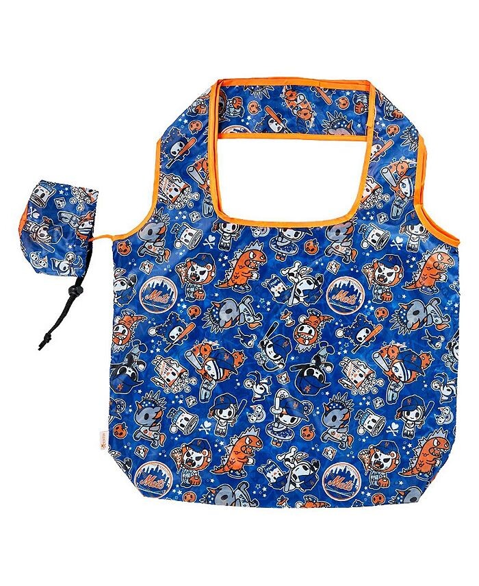 

Женская многоразовая большая сумка New York Mets Tokidoki, синий