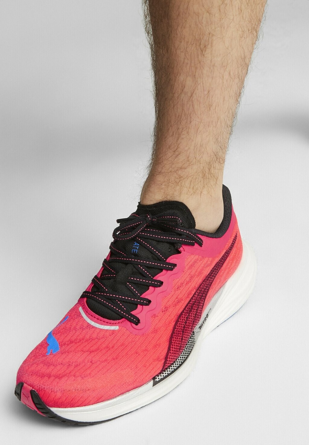 

Нейтральные кроссовки Deviate Nitro 2 Puma, цвет black ultra blue fire orchid