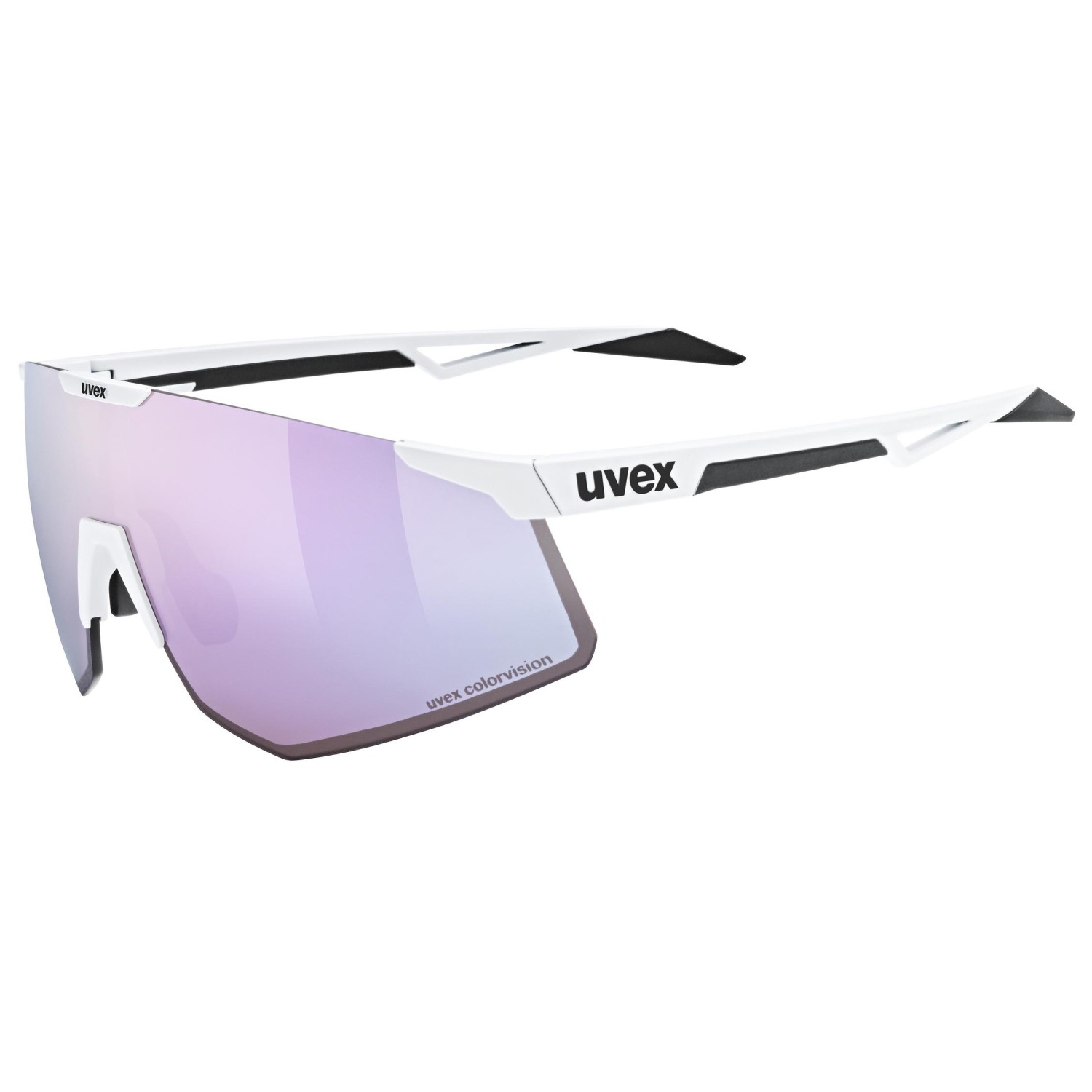Велосипедные очки Uvex Pace Perform S CV Mirror Cat 3, цвет White Matt