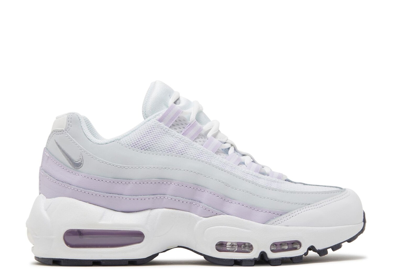 

Кроссовки Nike Air Max 95 Recraft Gs 'White Violet Frost', белый