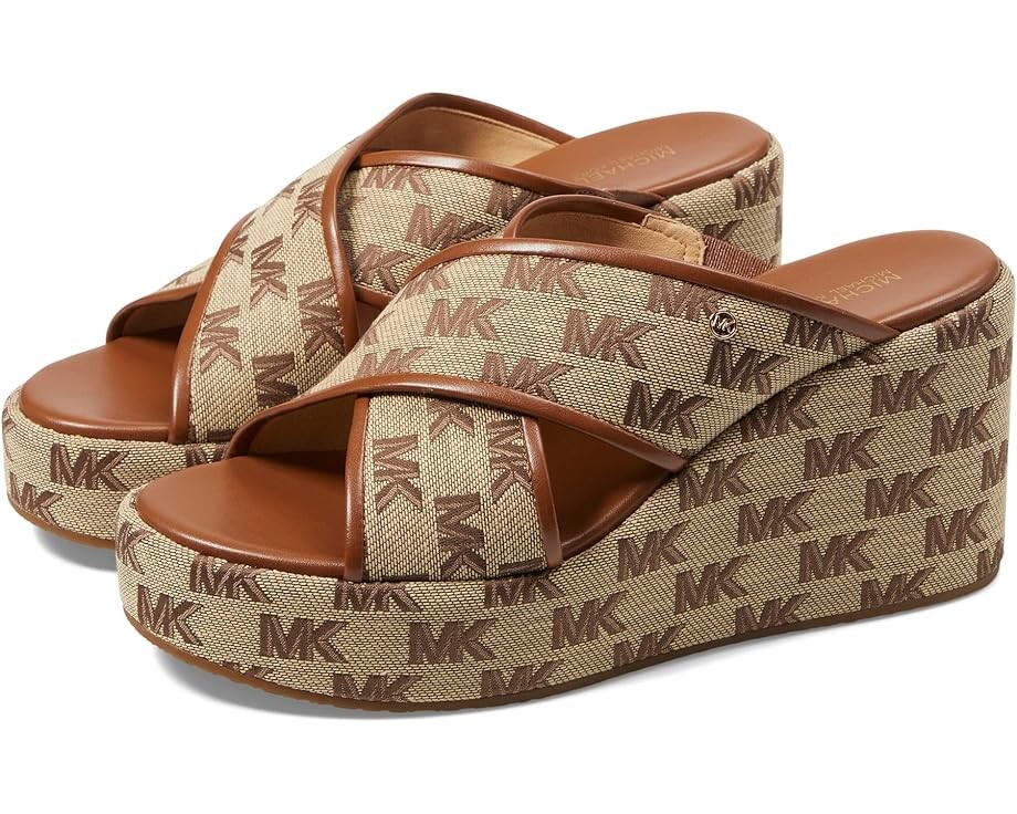 

Туфли Michael Kors Cary Wedge, цвет Beige/Ebony