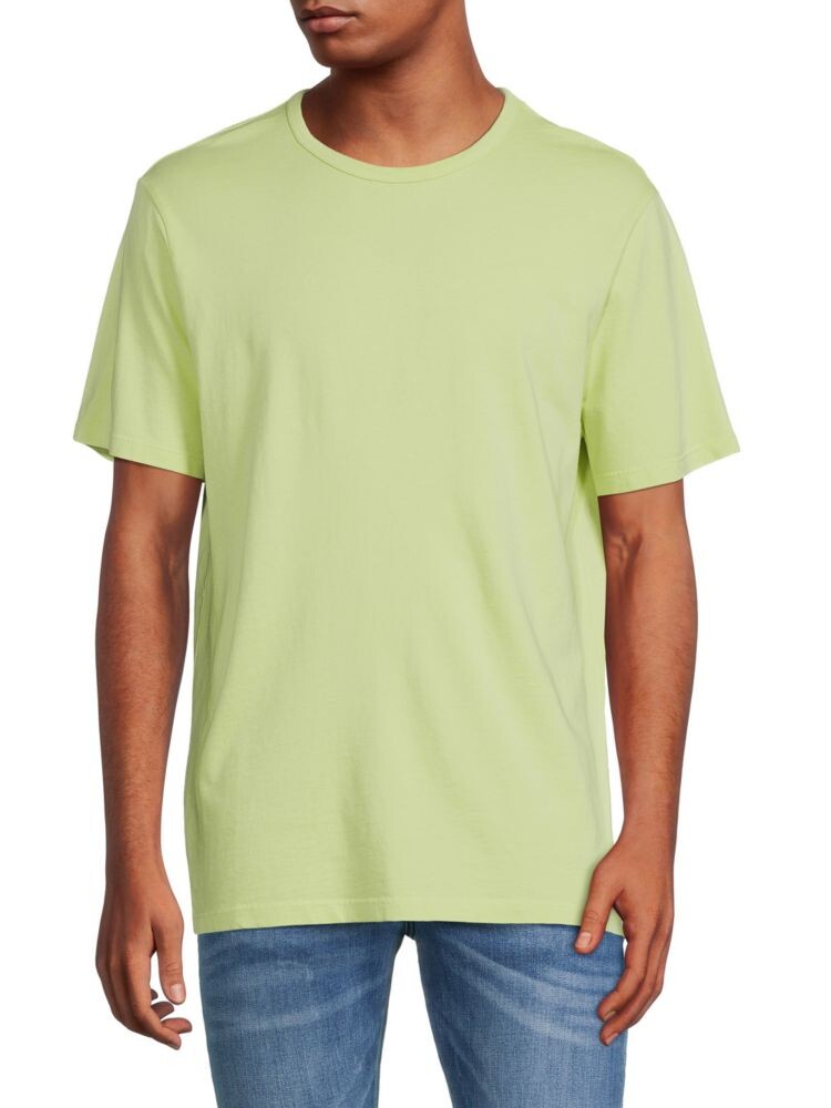 

Хлопковая футболка с коротким рукавом Vince, цвет Washed Cactus