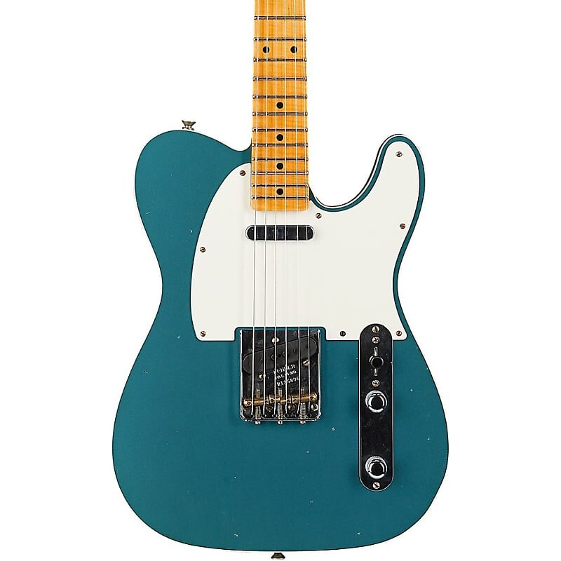 

Электрогитара Fender Custom Shop Limited Edition '50s Twisted Telecaster Journeyman Relic Electric Guitar Aged Ocean Turquoise