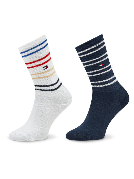 

Комплект из 2-х высоких детских носков Tommy Hilfiger, мультиколор