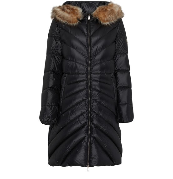 

Длинная куртка-пуховик Chandre Moncler, черный