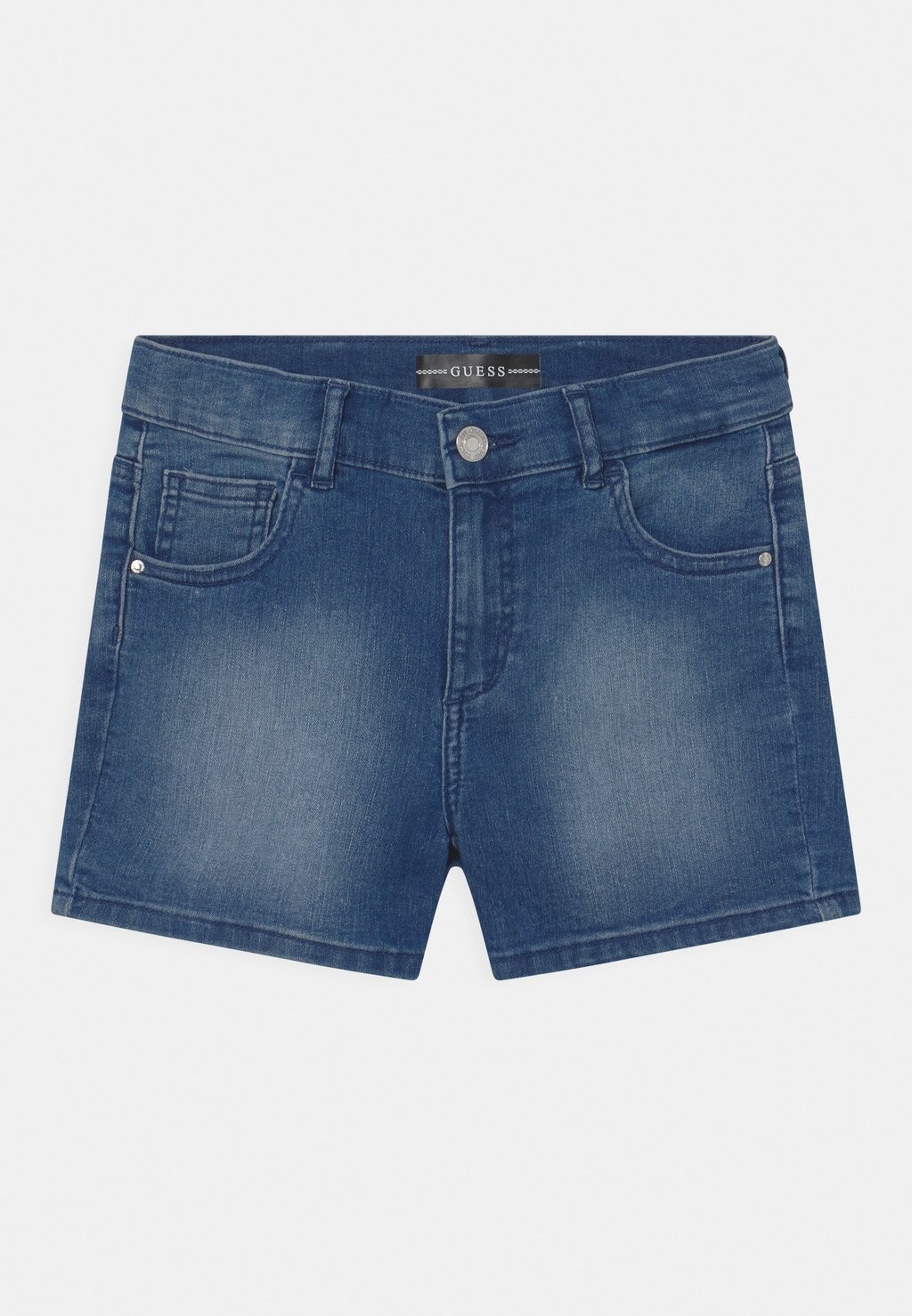 

Джинсовые шорты CORE JUNIOR Guess, цвет super bright blue