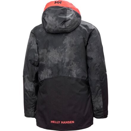 Лыжная куртка Stellar для юниоров — детская Helly Hansen, черный лыжная куртка helly hansen темно синий
