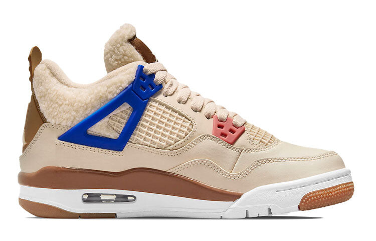 

Кроссовки подростковые Nike Air Jordan 4 Vintage баскетбольные, хаки