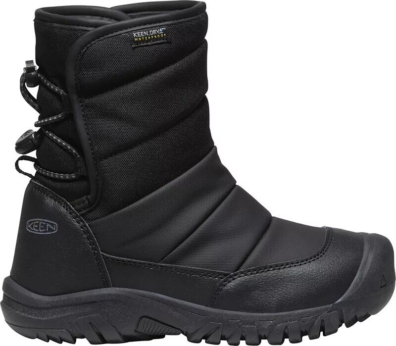 

Детские водонепроницаемые зимние ботинки Keen Puffrider 200 г, черный
