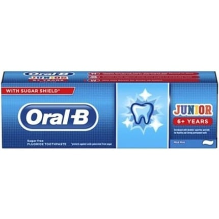 

Зубная паста Oral B Junior 6+ лет с сахаром Shield 75мл Oral-B