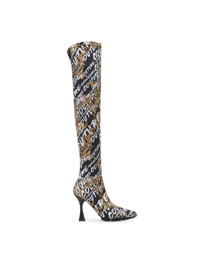 

Сапоги Overknees Versace Jeans Couture, красочный