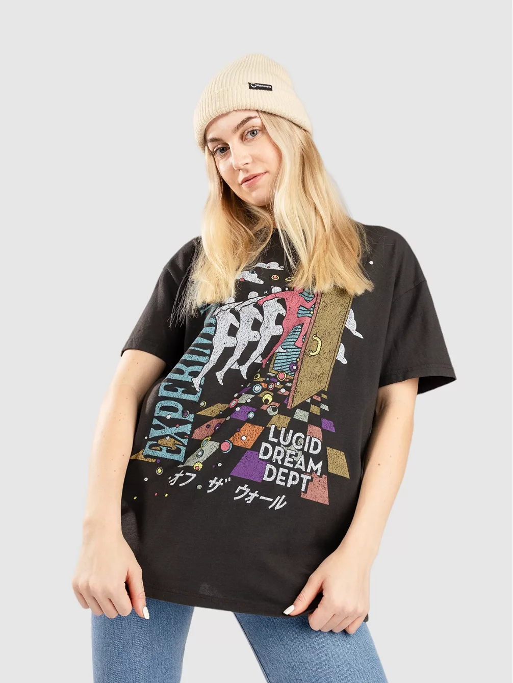 

Футболка оверсайз Vivid Dreams Vans, черный