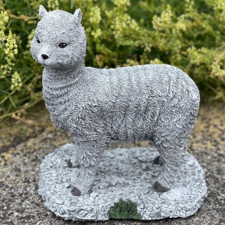 

Камень и стиль, каменная фигурка из альпаки, морозостойкая садовая фигурка из литого камня, устойчивая к атмосферным воздействиям