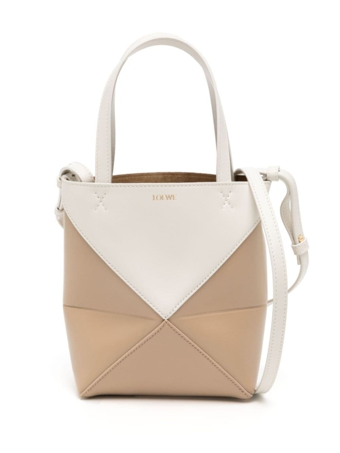 

LOEWE сумка-тоут Puzzle Fold, белый