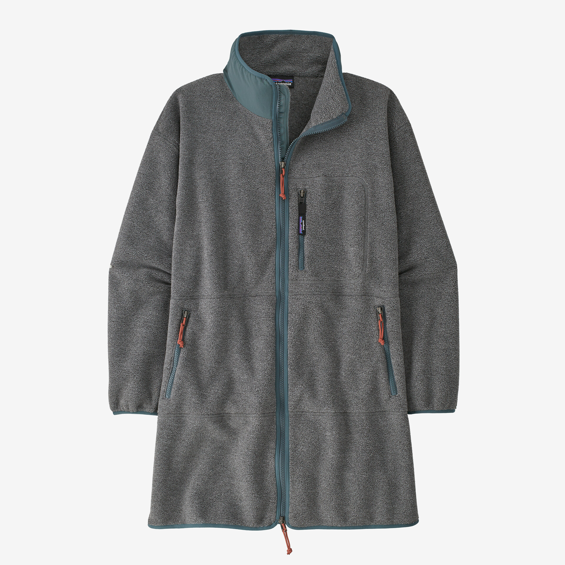 цена Женское флисовое пальто Synchilla Patagonia, никель