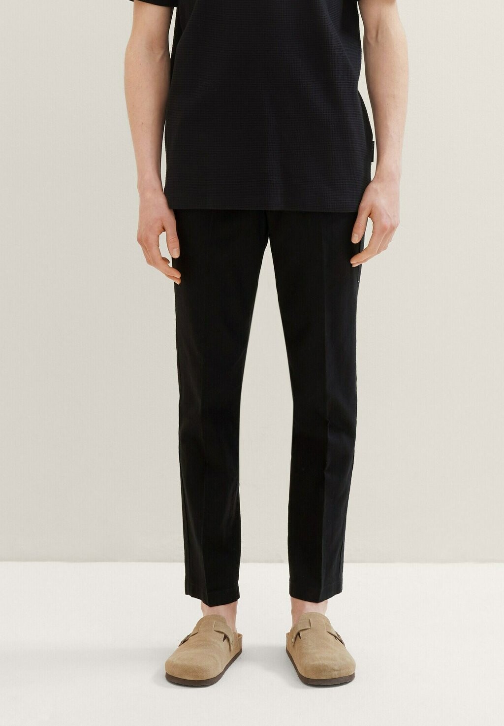 

Брюки TAPERED TOM TAILOR DENIM, цвет black
