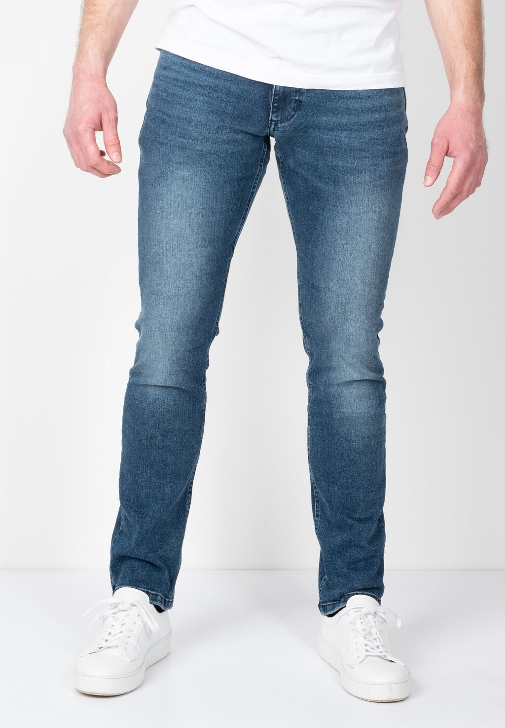 

Джинсы узкого кроя SUPER STRETCH Sunwill, цвет medium blue