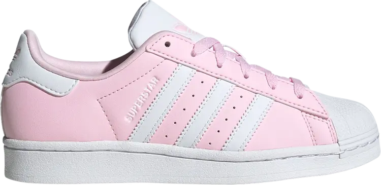 

Кроссовки Superstar J 'Clear Pink', розовый