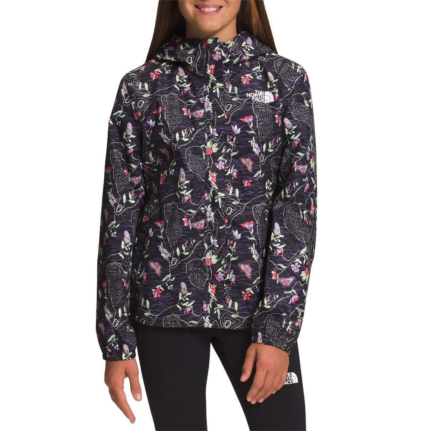 

Куртка The North Face Antora Rain, цвет TNF Black IWD Print