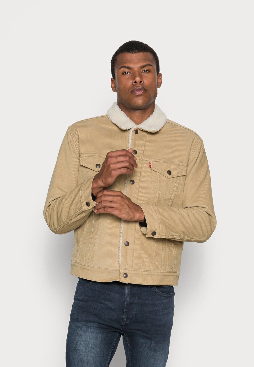 

Куртка Levi's TYPE TRUCKER, бежевый