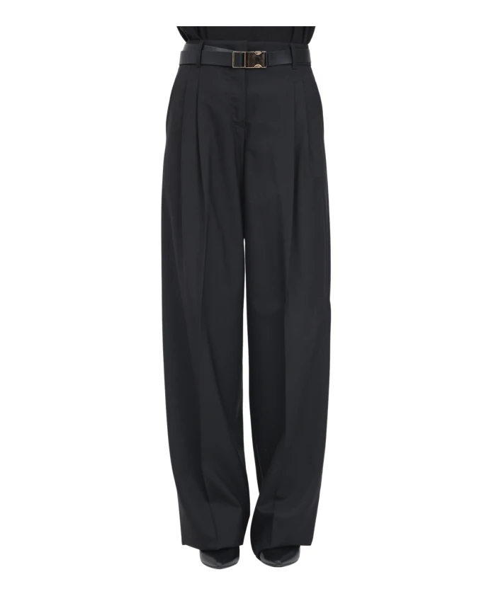 

Элегантные брюки в стиле Хуанита. Max Mara, черный