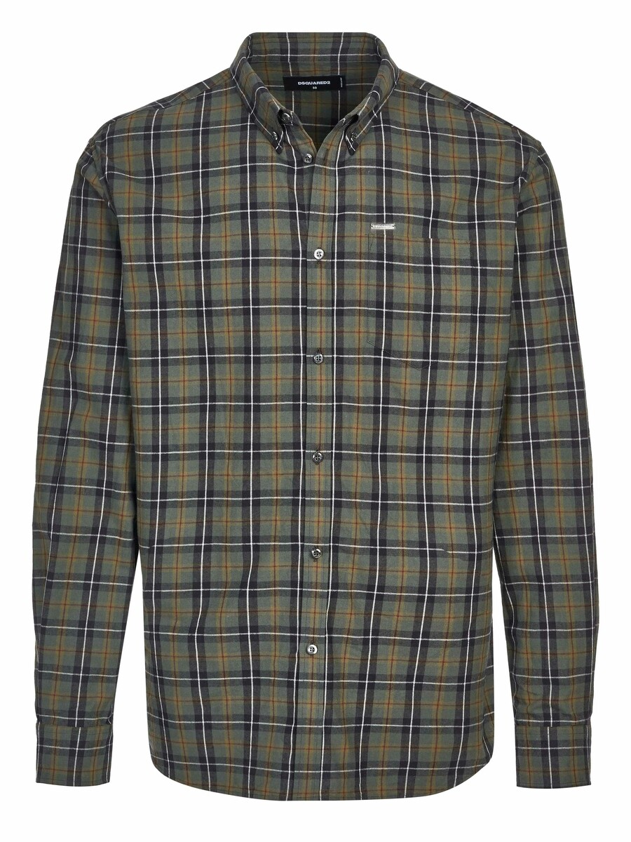 

Рубашка Dsquared2, хаки