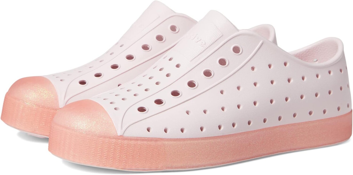 

Кроссовки Jefferson Bling Native Shoes Kids, цвет Milk Pink/Princess Bling