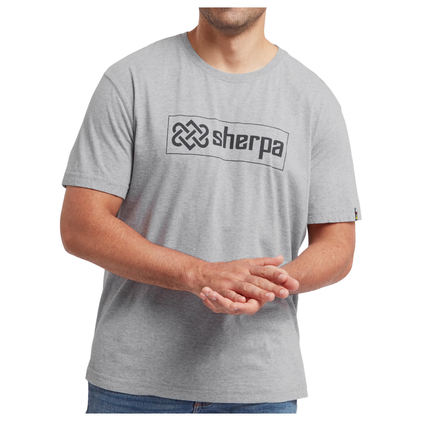 

Футболка Sherpa Sokaa Tee, цвет Heather Grey Logo