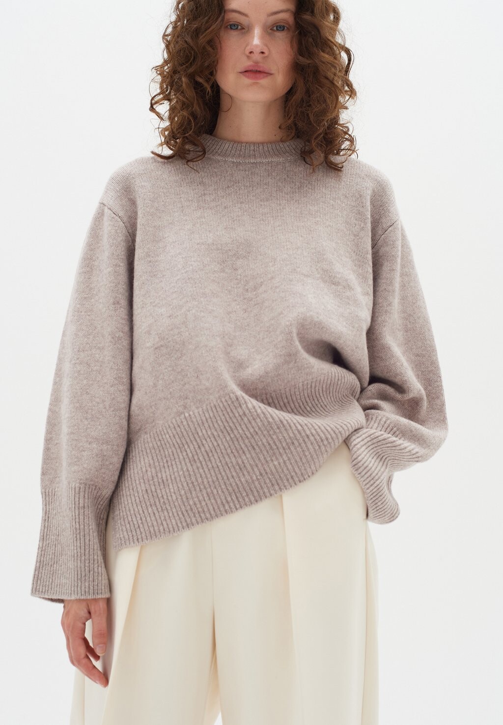 

Свитшот InWear JAY CREW, цвет mocha grey melange