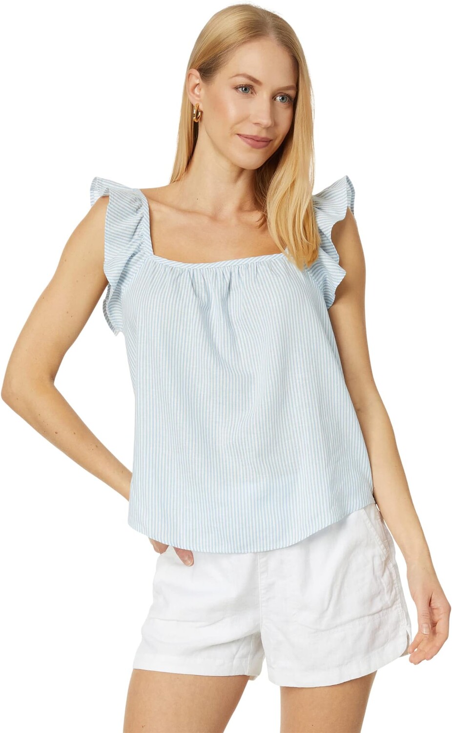

Топ Darcie Skip в полоску Southern Tide, цвет Sky Blue