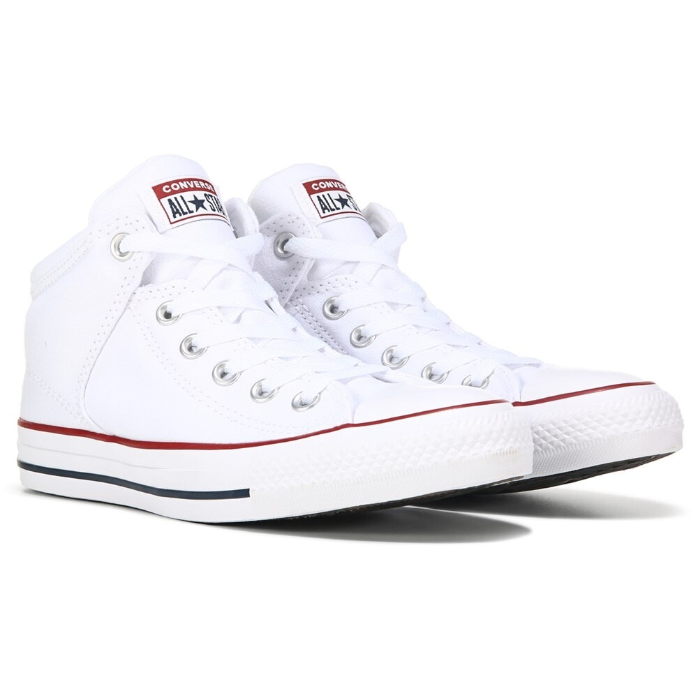 Мужские высокие кеды Chuck Taylor All Star High Street Converse, белый цена и фото