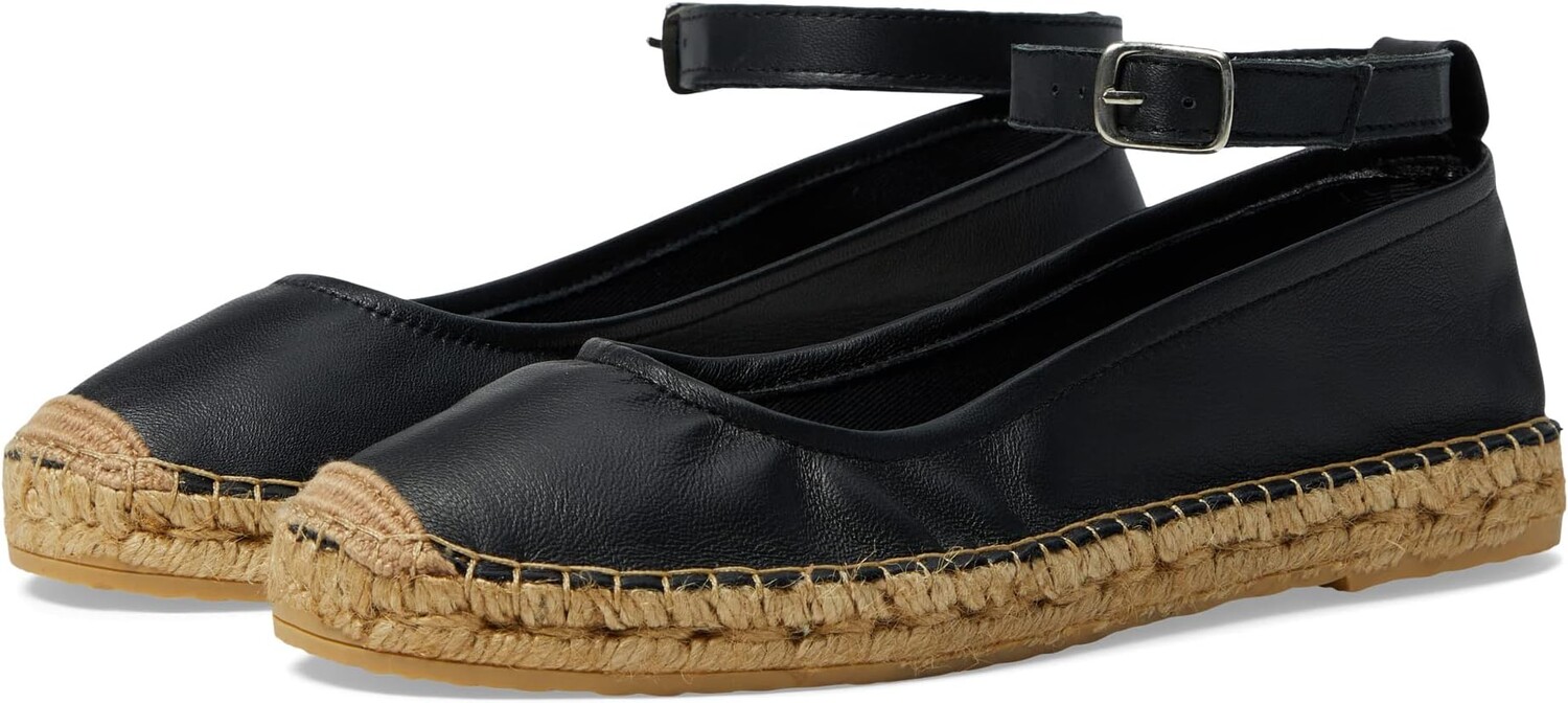 

Балетки Mason Ballet Espadrille Free People, черный