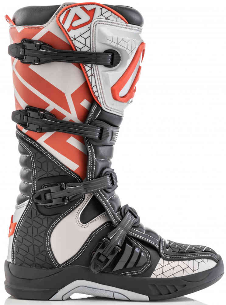 Ботинки для мотокросса X-Team Acerbis, черный/серый