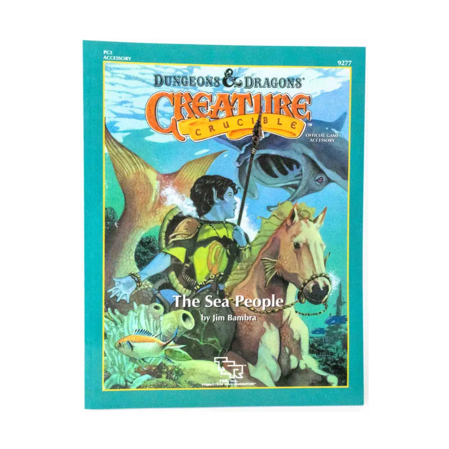

Модуль Creature Crucible #3 - The Sea People (POD, Standard Color), Basic Dungeons & Dragons (Original Edition) - Sourcebooks & Accessories