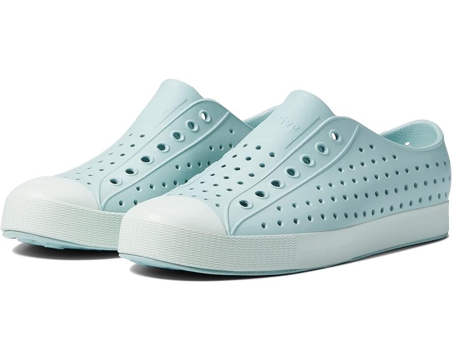 

Кроссовки Native Shoes Jefferson Slip-on Sneakers, цвет Sage Green/Ocean Grey