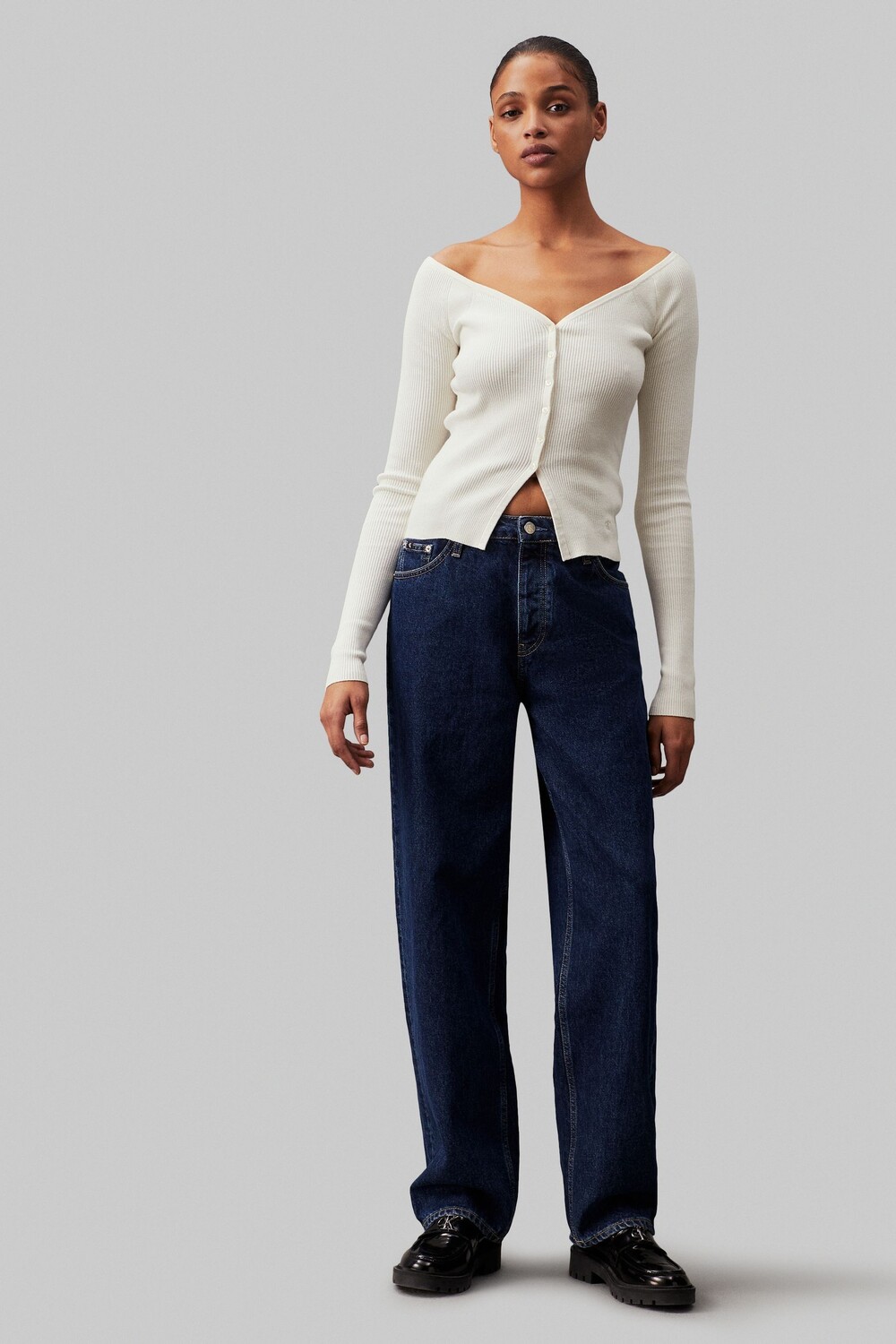 

Прямые джинсы 90 х Calvin Klein Jeans, синий