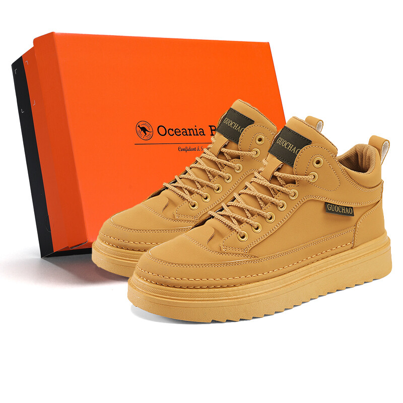 

Мужские ботинки Cahhrrn X Martin Boot Men Beige Oceania Roo