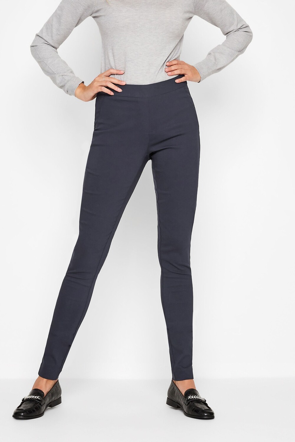 

Узкие брюки Long Tall Sally с эффектом би-стрейч Long Tall Sally, синий