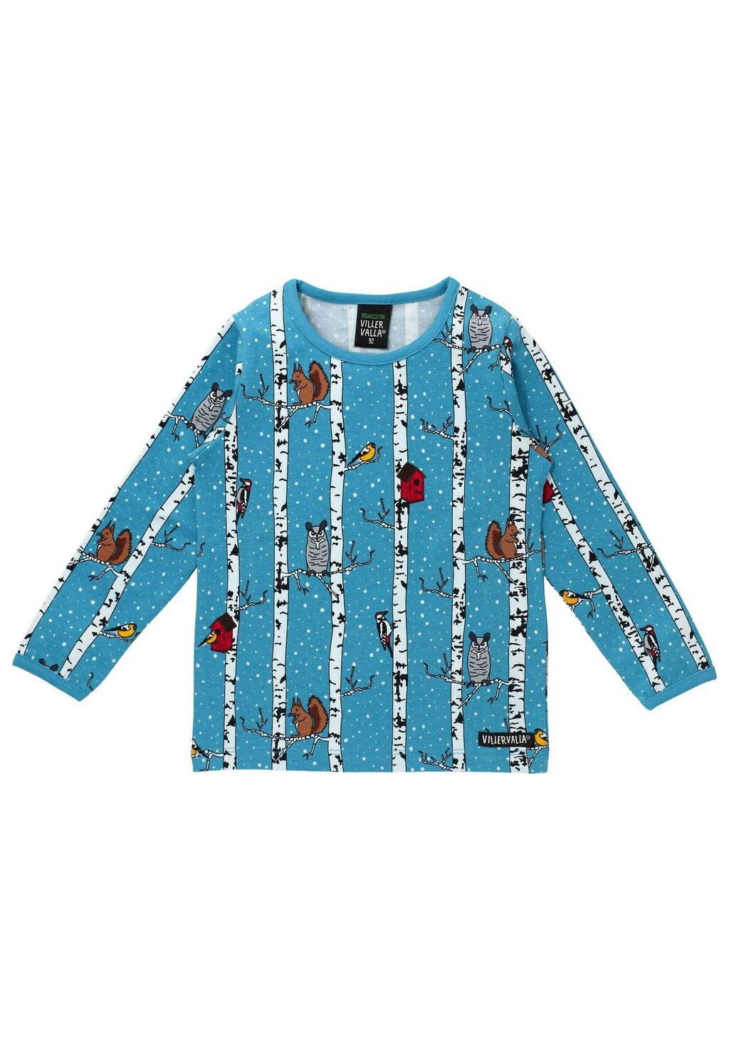 

Рубашка с длинным рукавом WOODPECKER Villervalla, цвет blau