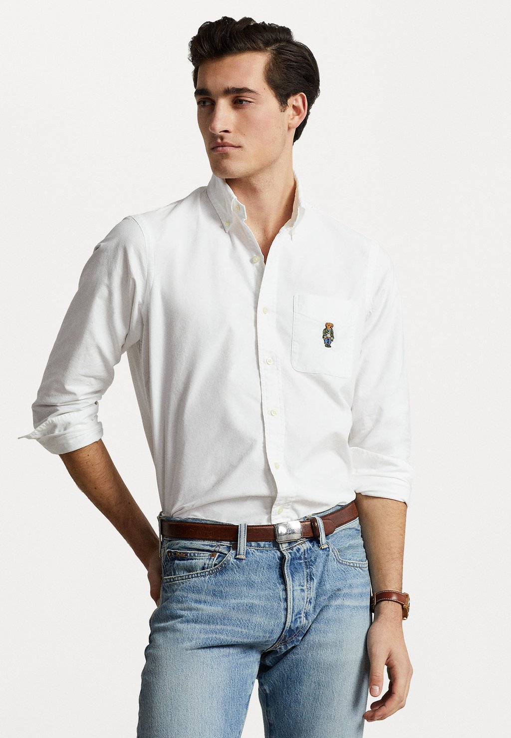 Рубашка Long Sleeve Sport Polo Ralph Lauren, белый