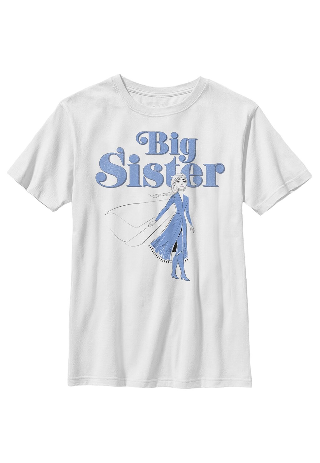 

Футболка с принтом Frozen 2 Big Sister Disney, белый