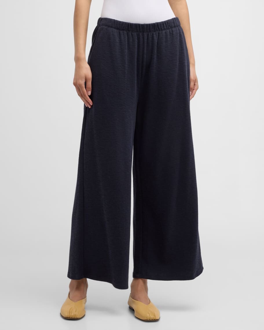 

Укороченные широкие брюки Slubby Eileen Fisher