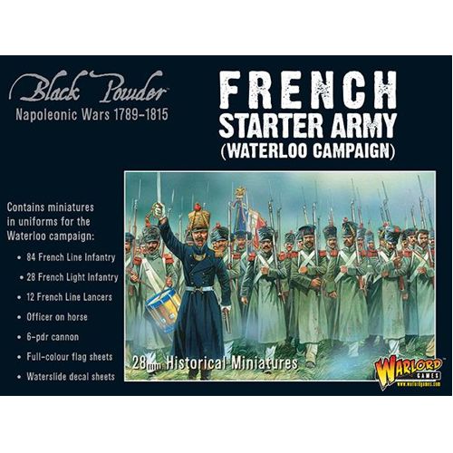 Фигурки Napoleonic French Starter Army (Waterloo Campaign) Warlord Games