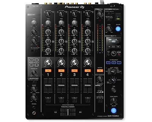 Микшер Pioneer DJM-750MK2 4-Channel Professional DJ Mixer