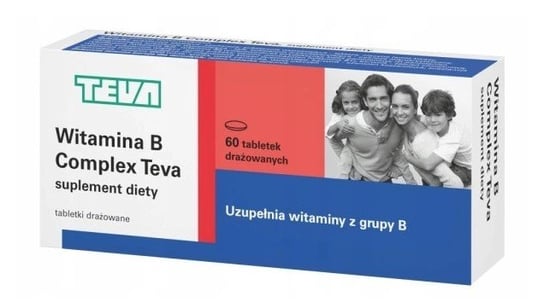 Teva, Комплекс витаминов B, 60 таблеток. комплекс витаминов b nature s bounty 125 таблеток