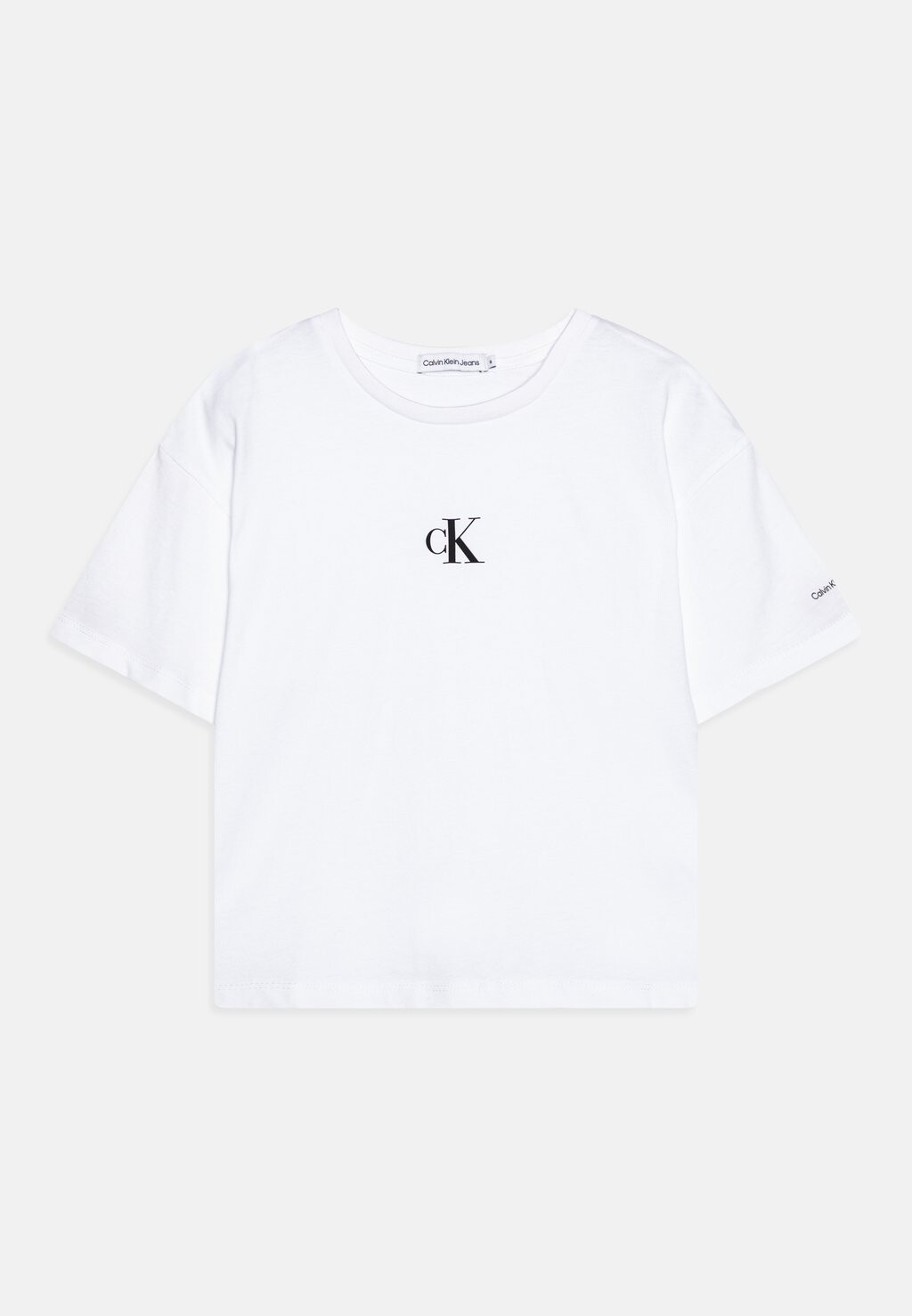 

Базовая футболка Calvin Klein Jeans, ярко-белая, Белый
