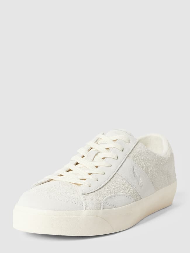 

Кроссовки с меховой отделкой Тедди Polo Ralph Lauren, молочный